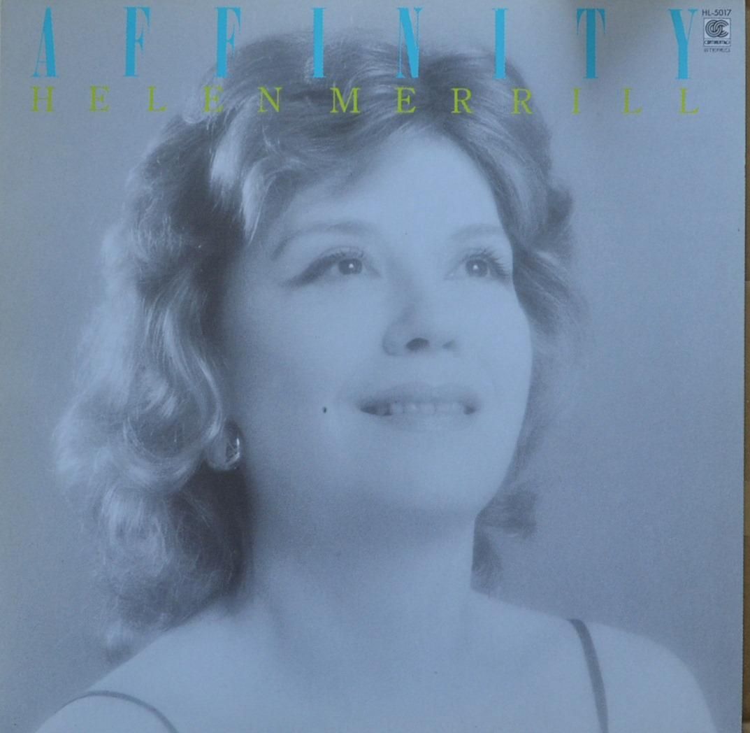 ヘレン・メリル HELEN MERRILL / アフィニティ AFFINITY (LP) HIP TANK RECORDS
