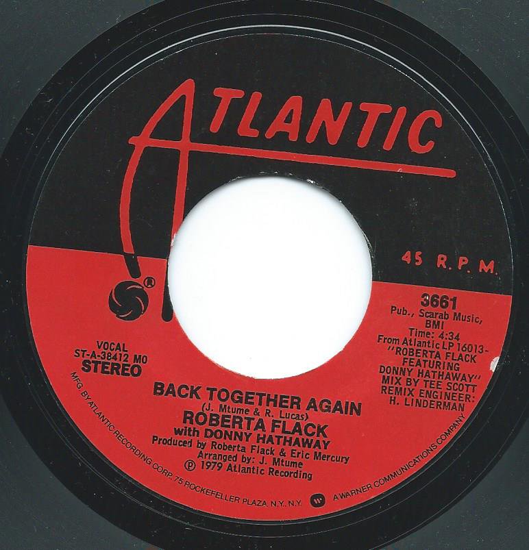 ROBERTA FLACK WITH DONNY HATHAWAY / ROBERTA FLACK / BACK TOGETHER AGAIN / GOD DON'T LIKE UGLY (7