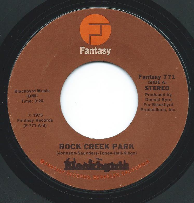 THE BLACKBYRDS / ROCK CREEK PARK / THANKFUL 'BOUT YOURSELF (7