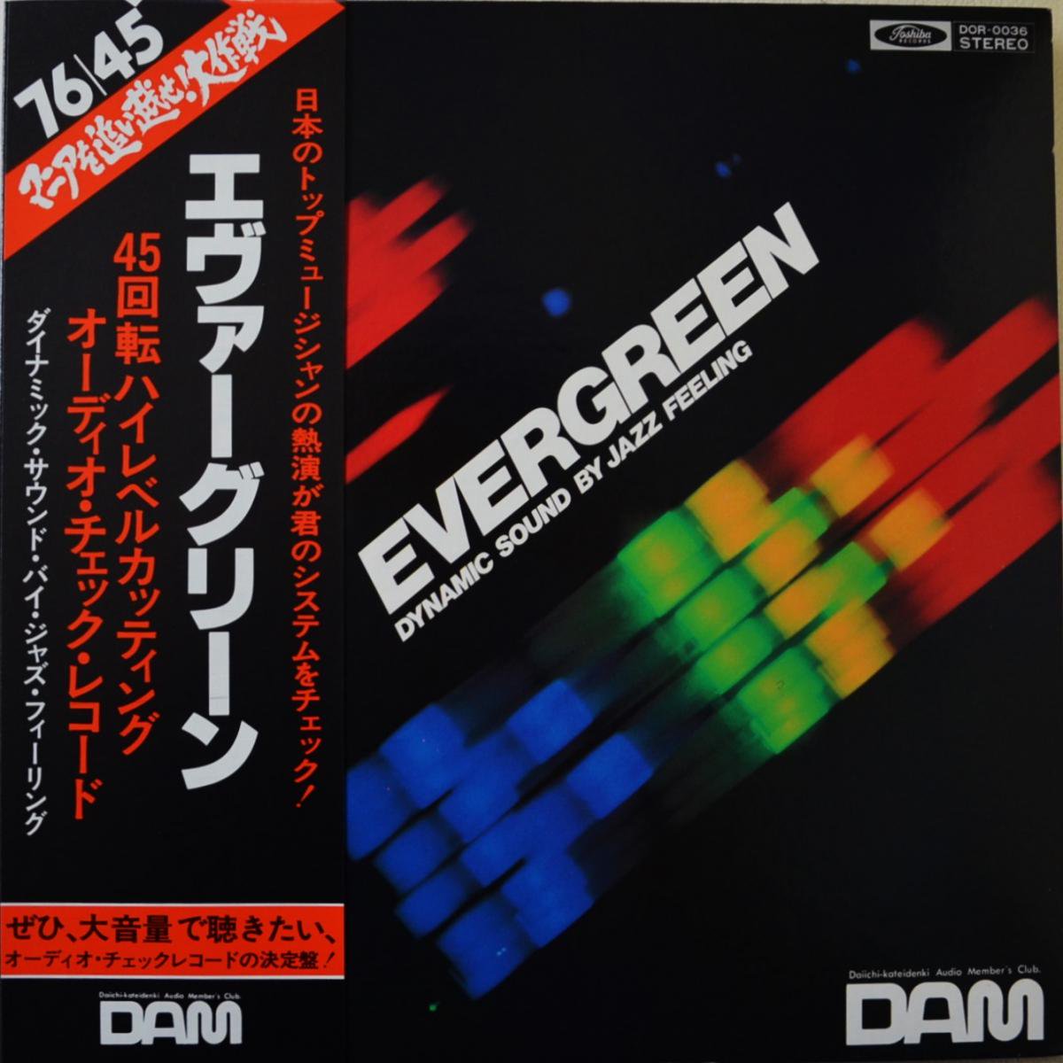 DYNAMIC SPECIAL SOUND ORCHESTRA (石川晶他) / エヴァーグリーン EVERGREEN (LP)
