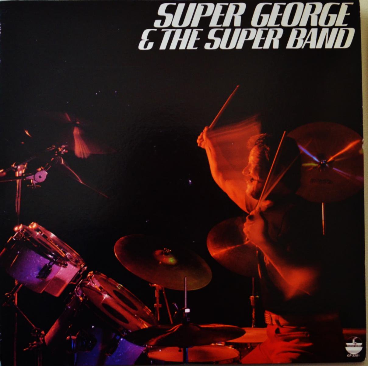 ジョージ川口 & スーパー・バンド SUPER GEORGE & THE SUPER BAND / スーパー・ドラムス (LP)