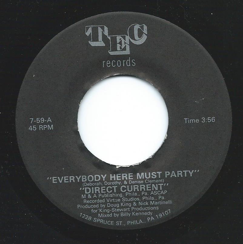 DIRECT CURRENT / EVERYBODY HERE MUST PARTY (7