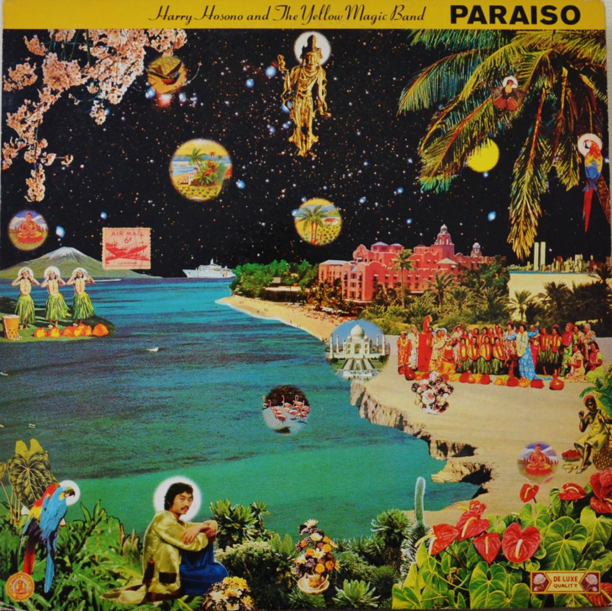 細野晴臣 HARUOMI HOSONO (HARRY HOSONO AND THE YELLOW MAGIC BAND) / はらいそ PARAISO  (LP) - HIP TANK RECORDS