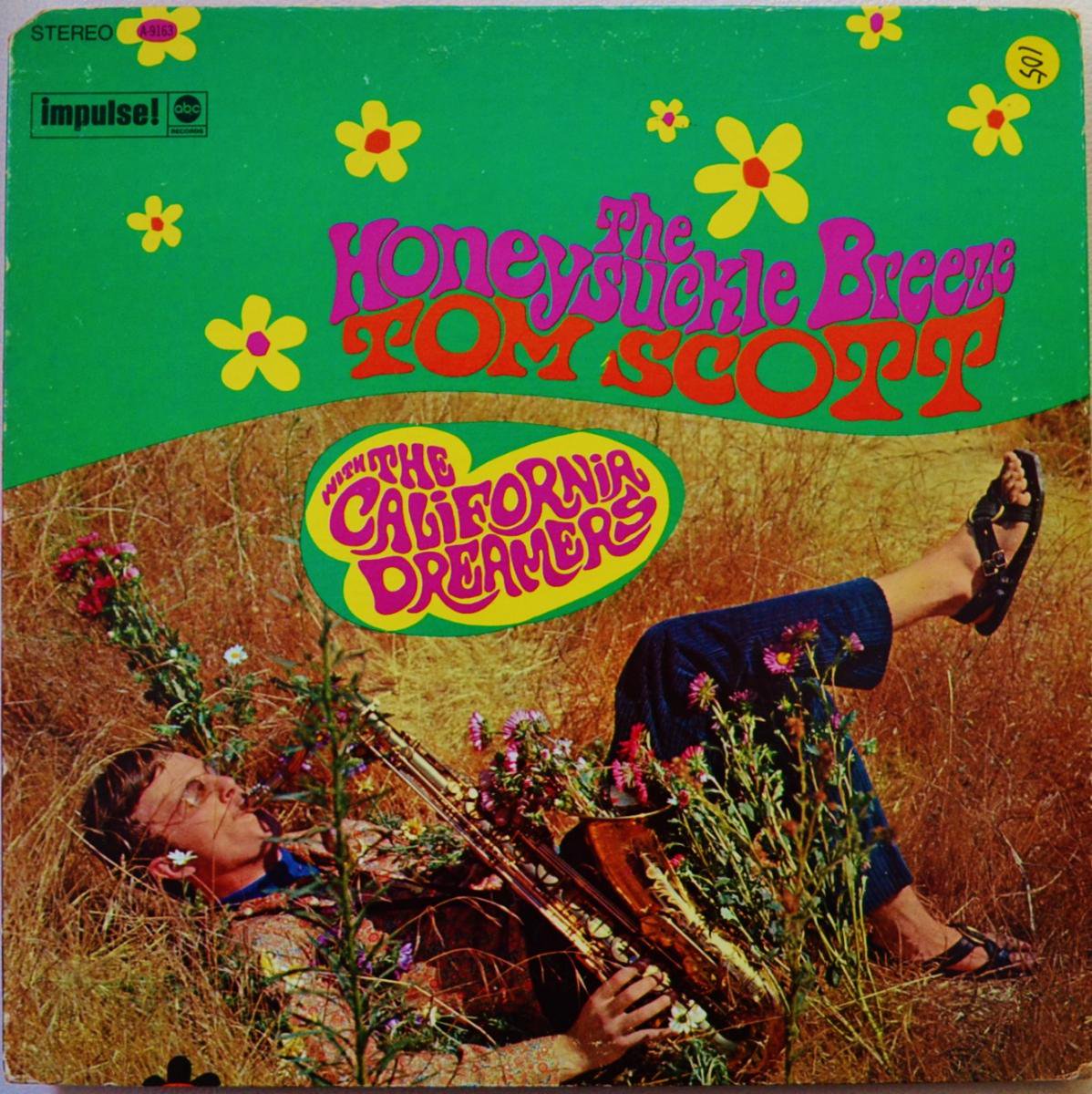 TOM SCOTT WITH THE CALIFORNIA DREAMERS / THE HONEYSUCKLE BREEZE (LP)