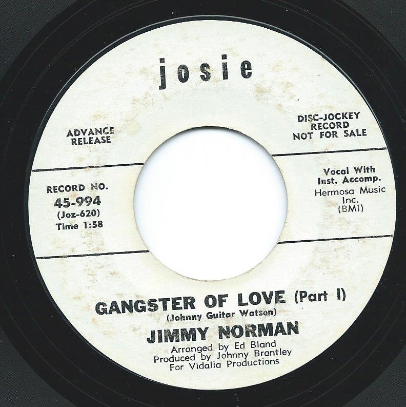 JIMMY NORMAN / GANGSTER OF LOVE (7