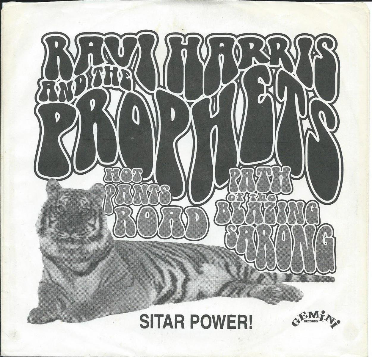 RAVI HARRIS & THE PROPHETS / HOT PANTS ROAD / PATH OF THE BLAZING SARONG (7
