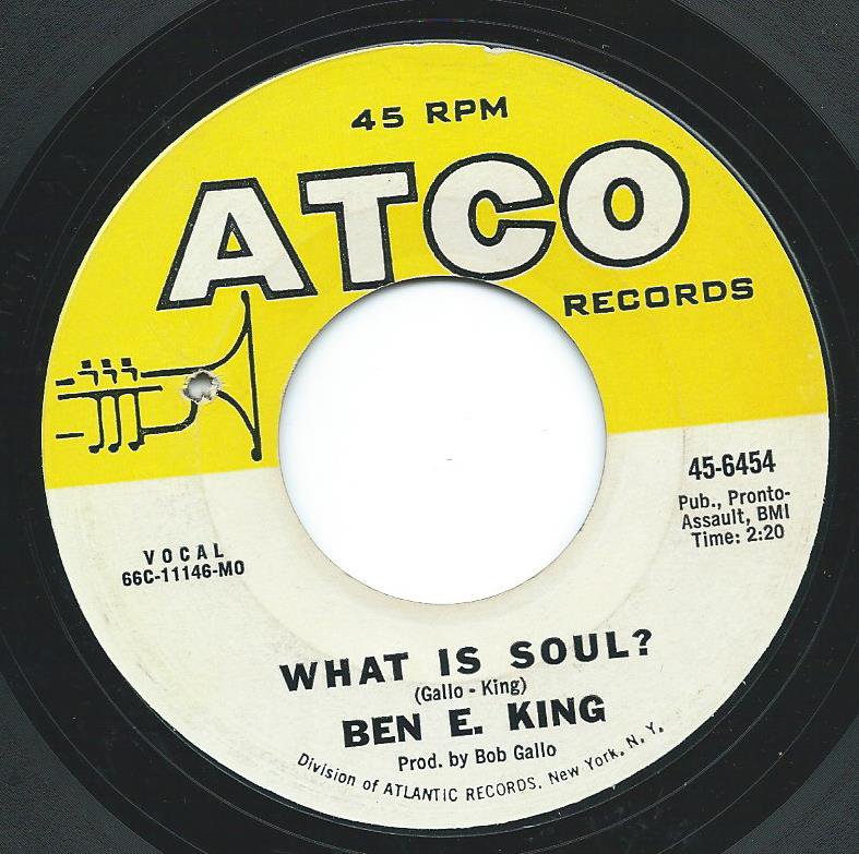 BEN E. KING / WHAT IS SOUL? / THEY DON'T GIVE MEDALS TO YESTERDAY'S HEROES (7