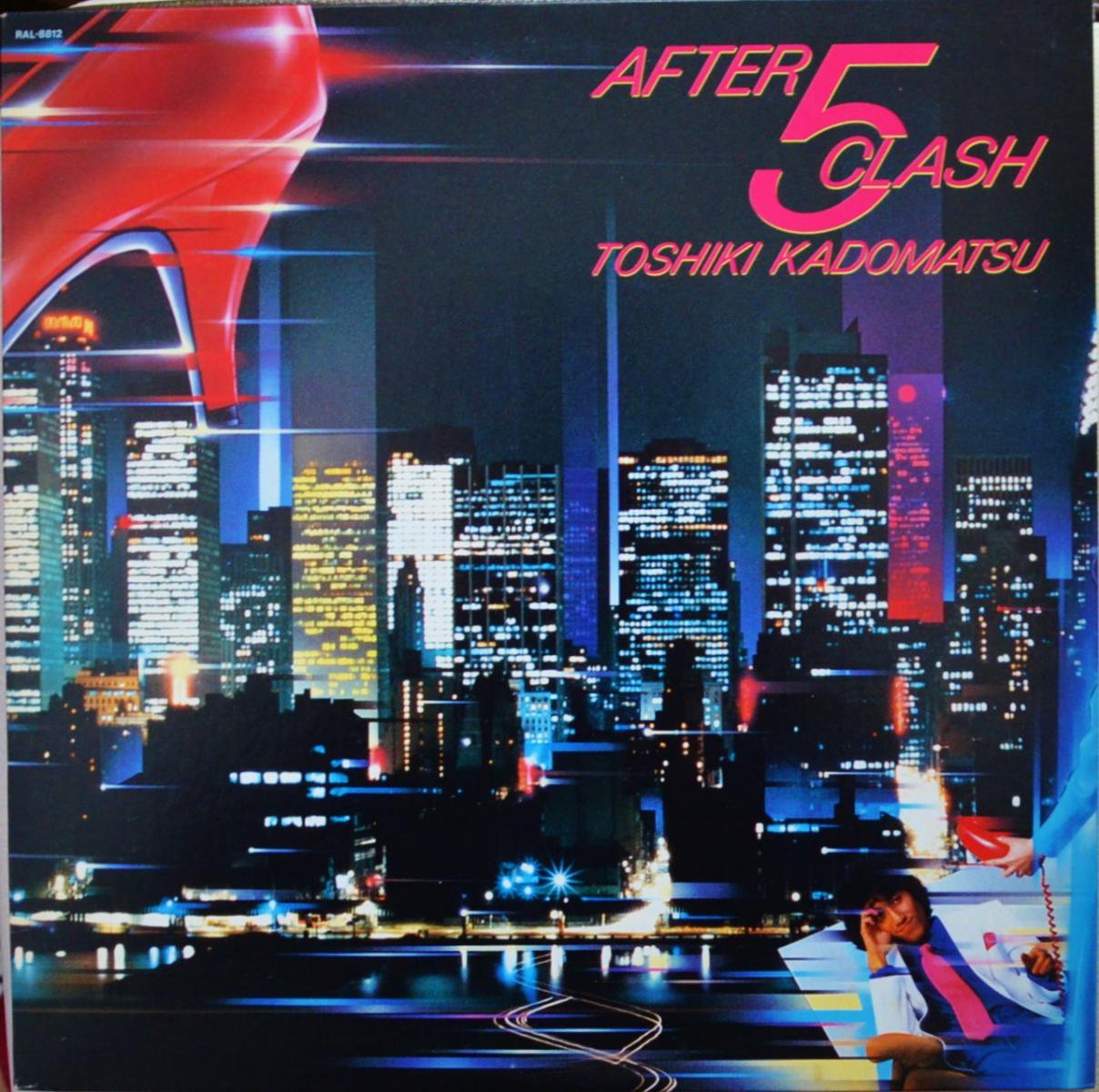 角松敏生 TOSHIKI KADOMATSU / AFTER 5 CLASH (LP)