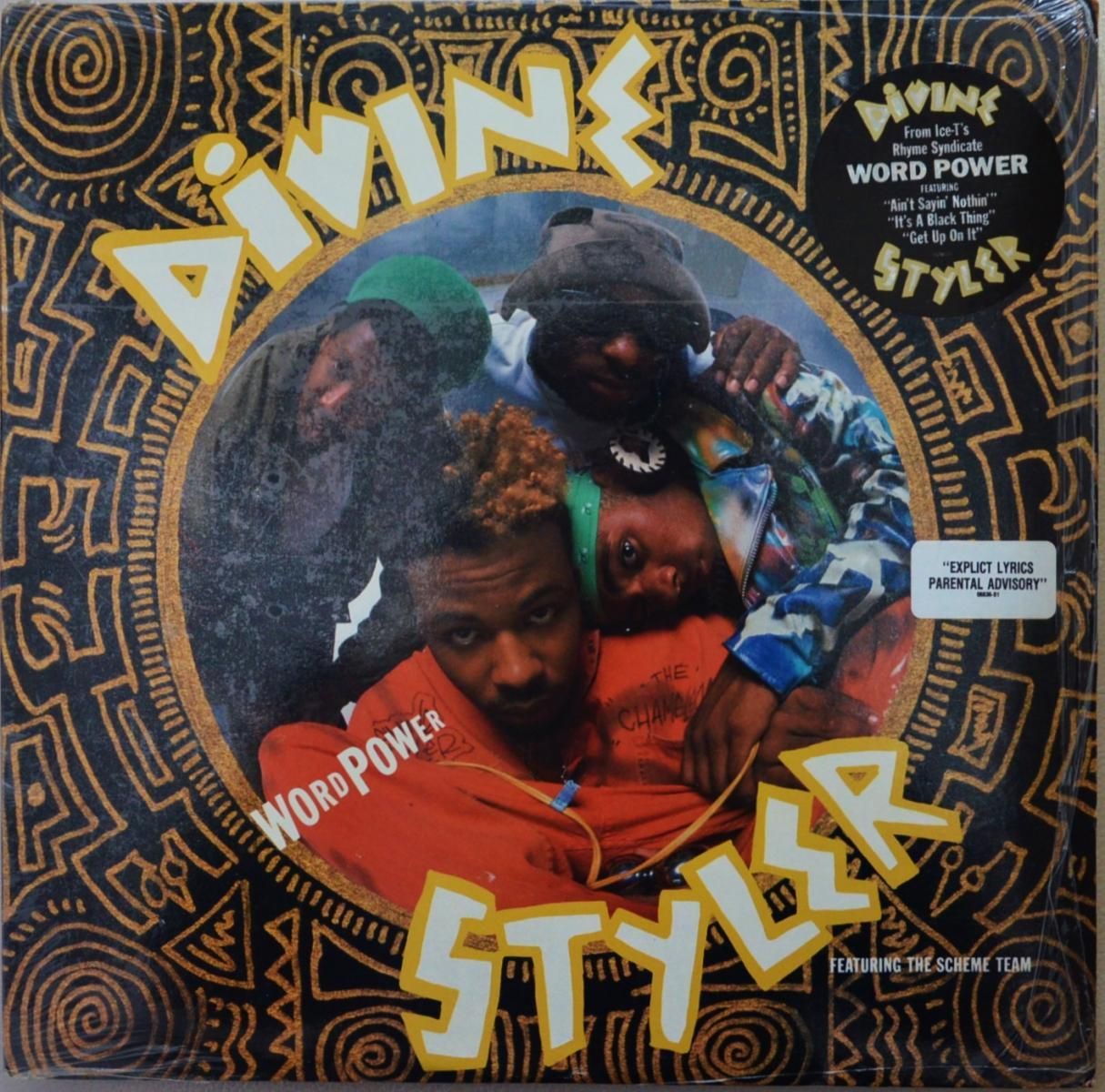 DIVINE STYLER FEATURING THE SCHEME TEAM / WORD POWER (1LP DIVINE STYLER FEATURING THE SCHEME TEAM / WORD POWER (1LP
