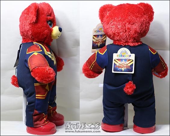 BUILD-A-BEAR(USA)】『キャプテン・マーベル/Captain Marvel BUILD-A-BEAR(USA)】『キャプテン・マーベル/Captain Marvel