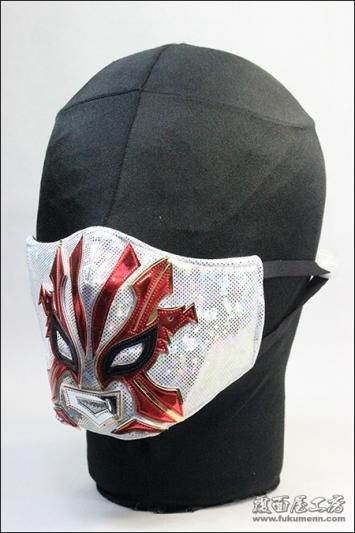 覆面屋工房】DELUXE 布マスクミステル・カカオ銀プンティーニ