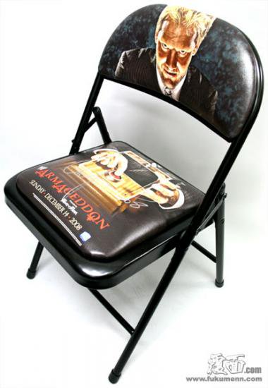 WWE WrestleMania 25 特別リングサイド パイプ椅子 - スポーツ