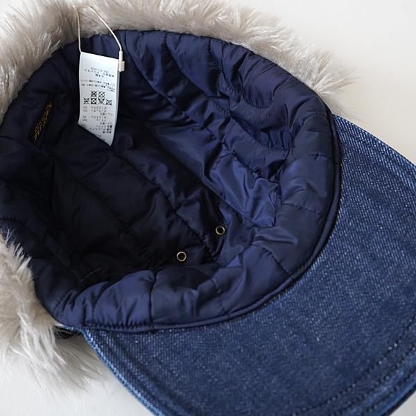 KAPITAL - 11.5ozデニム ランドリーハンターCAP - BLUE NEON