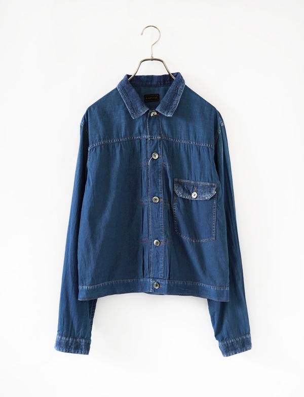 KAPITAL - IDGガーゼ×カヤ 1st JKT - BLUE NEON