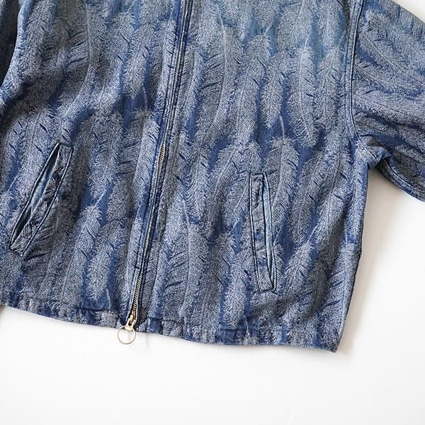 KAPITAL - 12ozマグパイデニム ドリズラーJKT - BLUE NEON