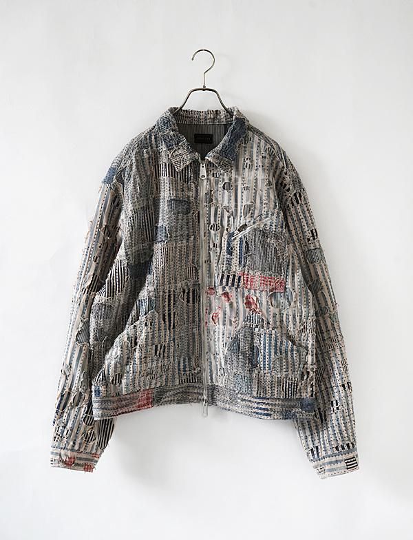 【キャピタル kapital 】ジップアップ ブルゾン KAPITAL]BORO ZIP UP ブルゾン(バージンマリア) - TAKE FIVE