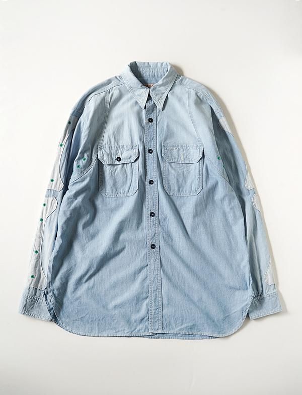 【完売品】25SS CONFECT 先染ヘンプシャンブレー半袖シャツ pa2l46XUpb-l6zcyMjM.jpg?