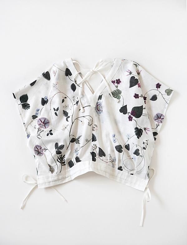 トップス Aseedon cloud Tree carol blouse ASEEDONCLOUD - Holy island blouse / Tree worship print