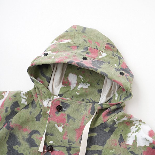 Gurank - Mountain parka camouflage - BLUE NEON