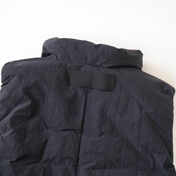 で*そ様 Gurank Padded vest ブラック グランク ベスト 中綿 Gurank - Padded vest - BLUE NEON