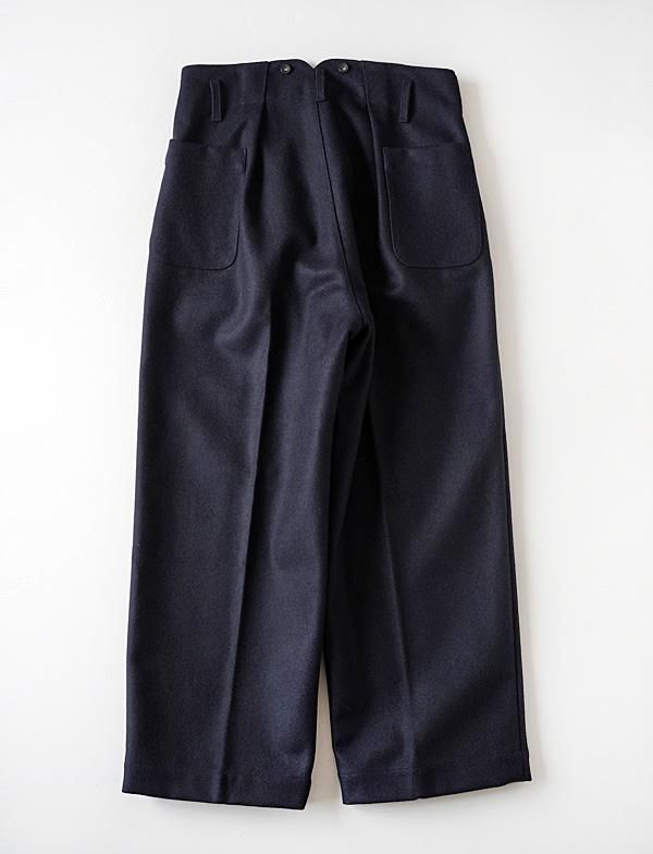 Gurank - Melton work trousers - BLUE NEON