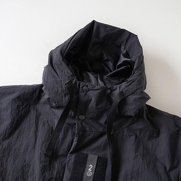 FCRB PADDED PARKA 中綿 サイズM グレー×ブラック