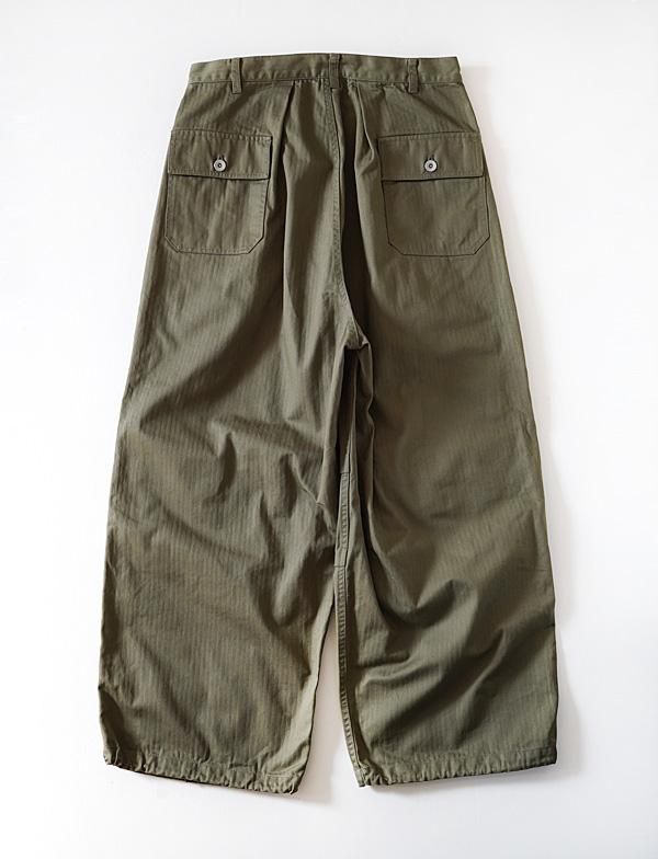 Gurank - HB fatigue pants - BLUE NEON