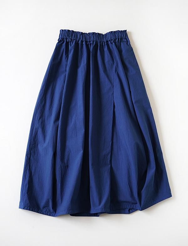 FACTORY 綿 近江晒チューリップスカー ト　ホワイト　サイズ2 FACTORY / 綿 近江晒 チューリップスカート | mother duck ONLIN