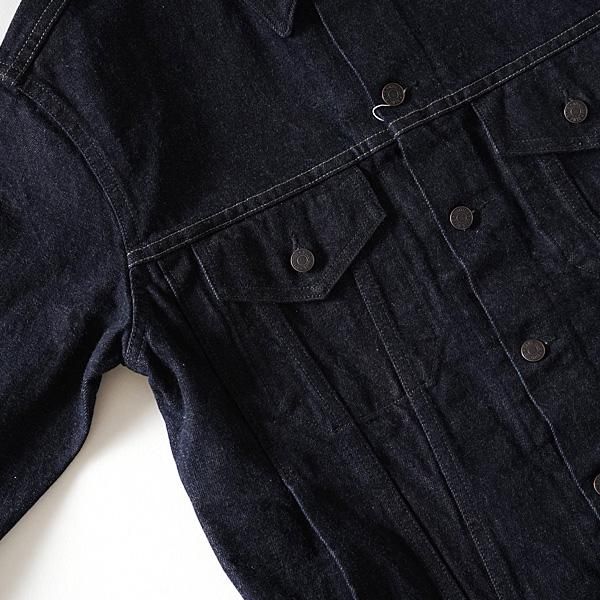 BLUE BLUE - JK01 セルビッチデニム 3rdタイプ トラッカー BLUE BLUE - JK01 セルビッチデニム 3rdタイプ トラッカー