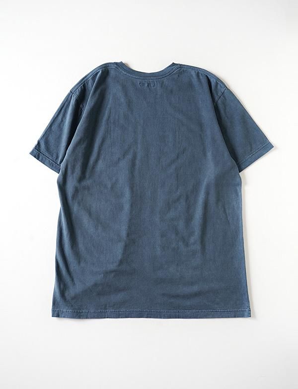 BLUE BLUE - BLUE TODAY ヴィンテージ ウォッシュ Tシャツ