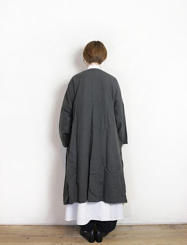 希少✨AU GARCONS オーギャルソン LULU コットンリネン コート AU GARCONS - LULU - BLUE NEON