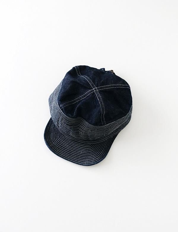 KAPITAL   .5ozデニム 老人と海CAP   BLUE NEON