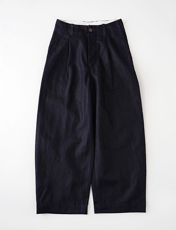 ASEEDONCLOUD - HW wide trousers / Denim - BLUE NEON