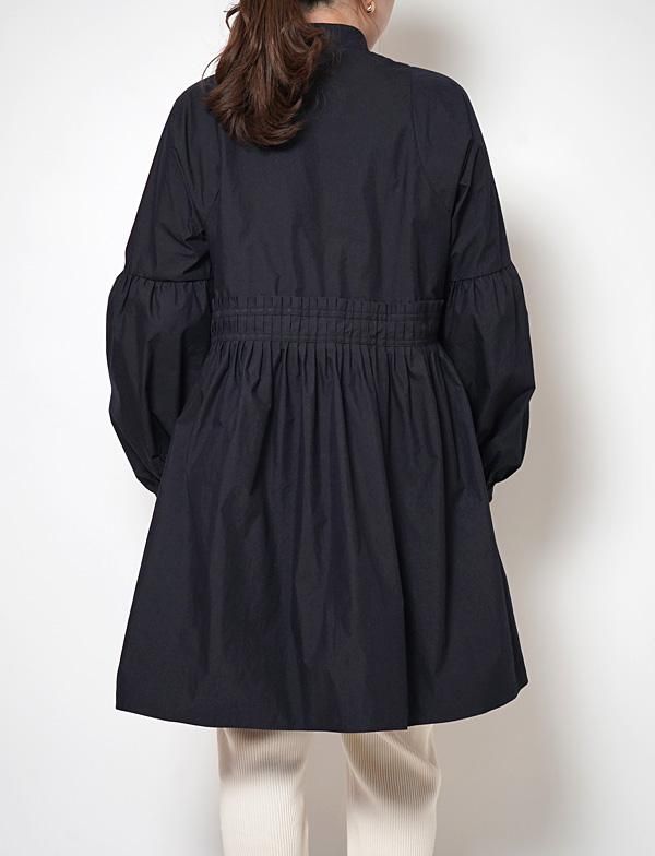 ASEEDONCLOUD - Shepherd shirt coat / Indigo nylon cloth