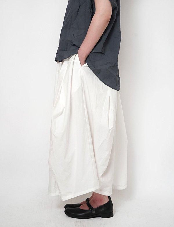 FACTORY - 綿 近江晒 チューリップスカート - BLUE NEON