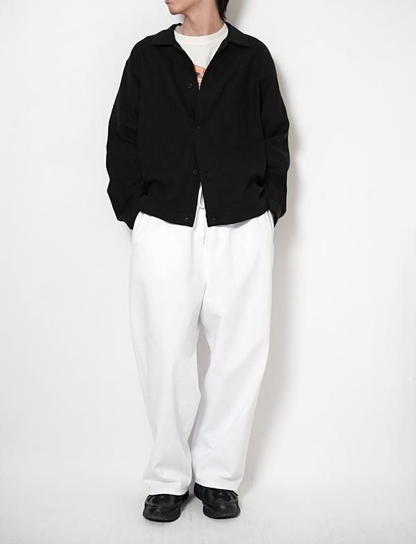 Gurank - Loop wheel tight tension pants - BLUE NEON