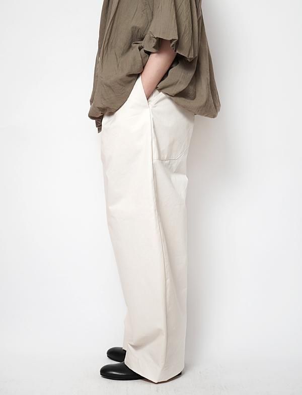 ASEEDONCLOUD - HW wide trousers / bizenichigo - BLUE NEON