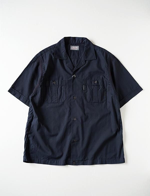 BLUE BLUE - SAILOR'S DREAM ボーリングシャツ - BLUE NEON