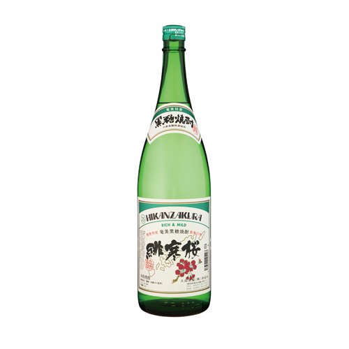 緋寒桜 25度 1800mlひかんざくら 奄美 黒糖焼酎 大島食糧酒造所 六調 一升瓶 - 奄美黒糖焼酎の専門店 瀬戸内酒販