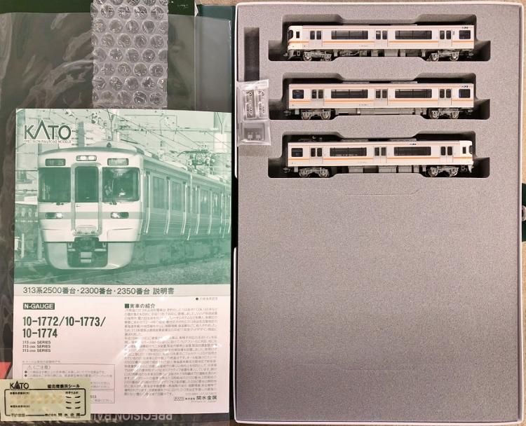 KATO 313系 2500番台 2300番台 2350番台 Nｹﾞｰｼﾞ KATO 10-1774 313系
