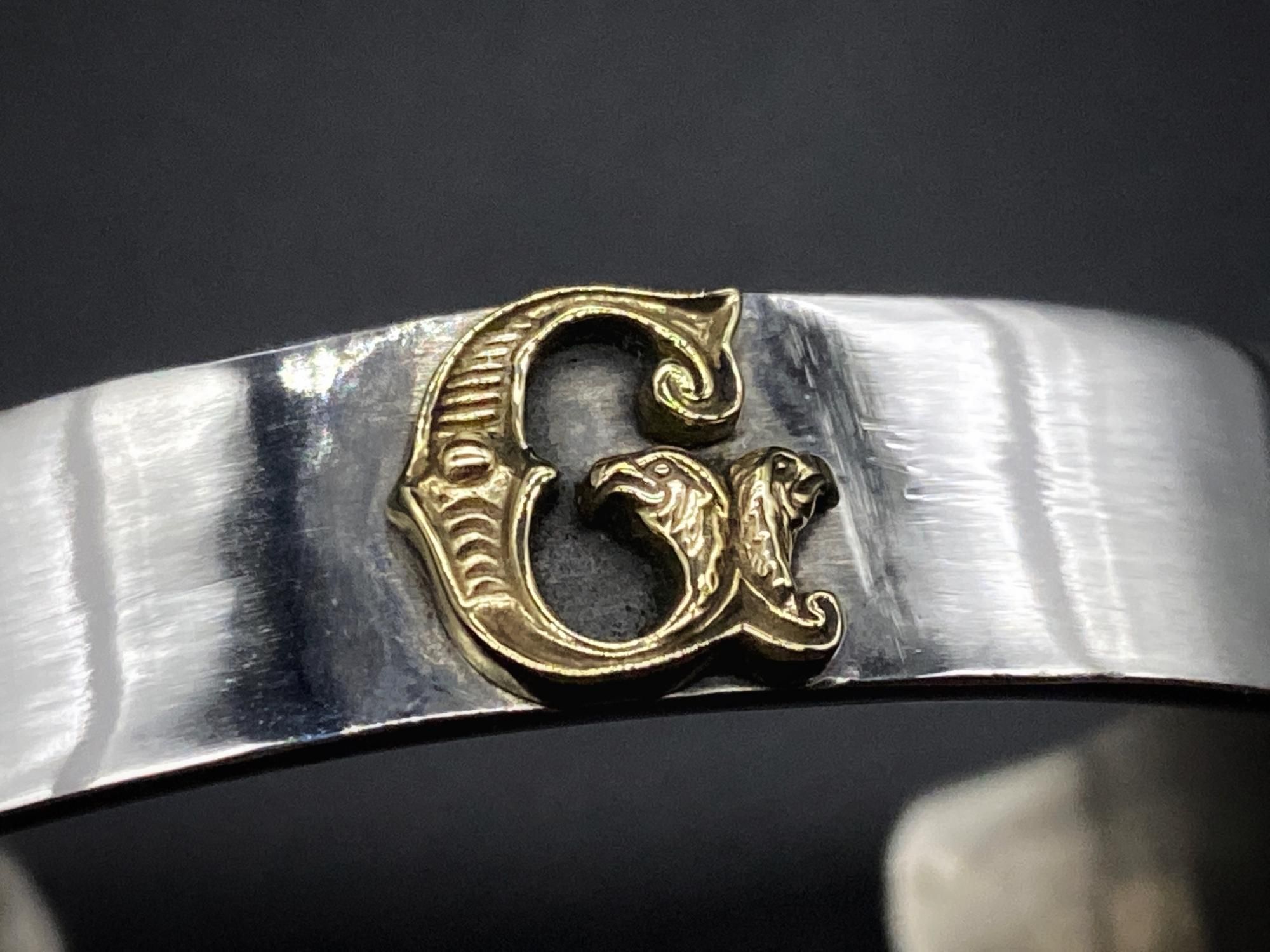 SILLY ESSENCE united jewelry バングル 双頭の鷲 シルバーアクセサリーブランドsilly essence factory(シリーエッセンス