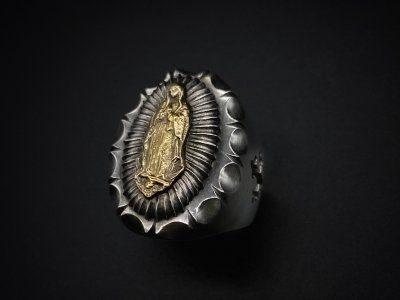 silly essence/exican maria ring/silver/brass