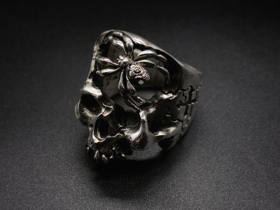 silly essence/kill spider ring/silver