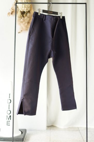 08sircus(16AW)/サーカス/double face drop-rise pants - IDIOME