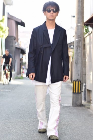 WHEIR BOBSON(17AW)/ウェアボブソン/Track Suit Pants white - IDIOME | ONLINE SHOP  熊本のセレクトショップ