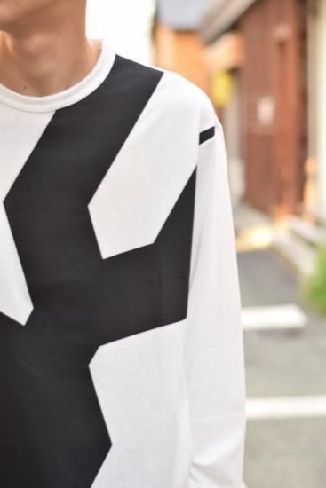 B YohjiYamamoto/ビーヨウジヤマモト/Print Long Sleeve - IDIOME 