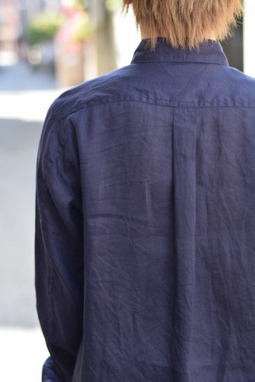 WhiteMountaineering(19SS)/ホワイトマウンテニアリング/LINEN LONG SLEEVE SHIRT nv - IDIOME  | ONLINE SHOP 熊本のセレクトショップ