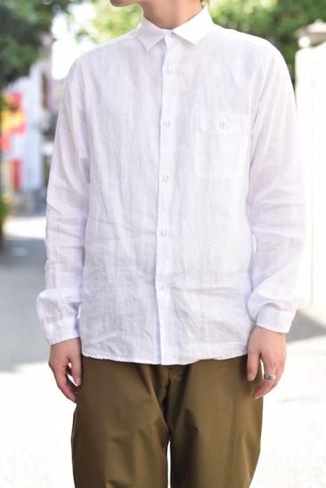 WhiteMountaineering(19SS)/ホワイトマウンテニアリング/LINEN LONG SLEEVE SHIRT wh - IDIOME  | ONLINE SHOP 熊本のセレクトショップ