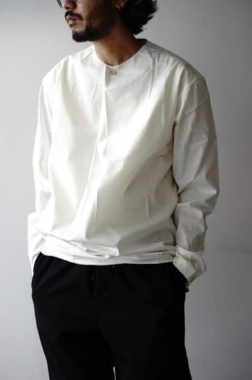 QASIMI(19AW)/カシミ/WRAP SHIRT - IDIOME | ONLINE SHOP 熊本のセレクトショップ