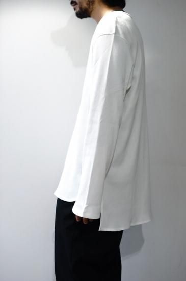prasthana(19AW)/プラスターナ/shiny rib longsleeve - IDIOME | ONLINE SHOP  熊本のセレクトショップ